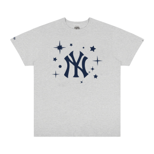 NY Yankees Starfield Logo Tee