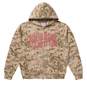 Camo Zip Hoodie