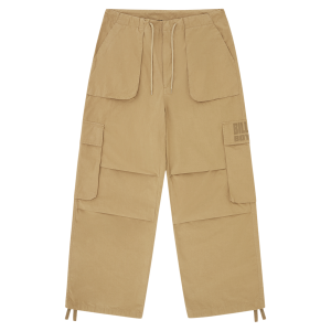 Straight Logo Parachute Pants