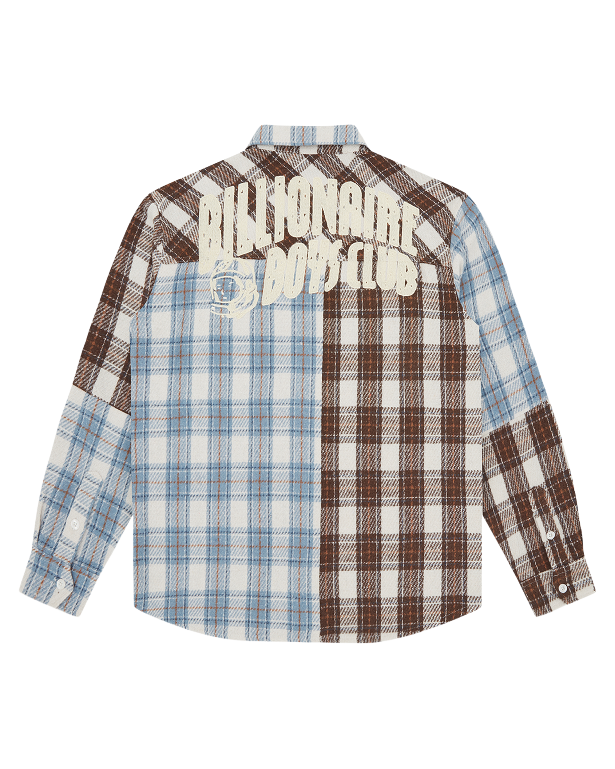 Arch Logo Patchwork Check Shirt - Image 2