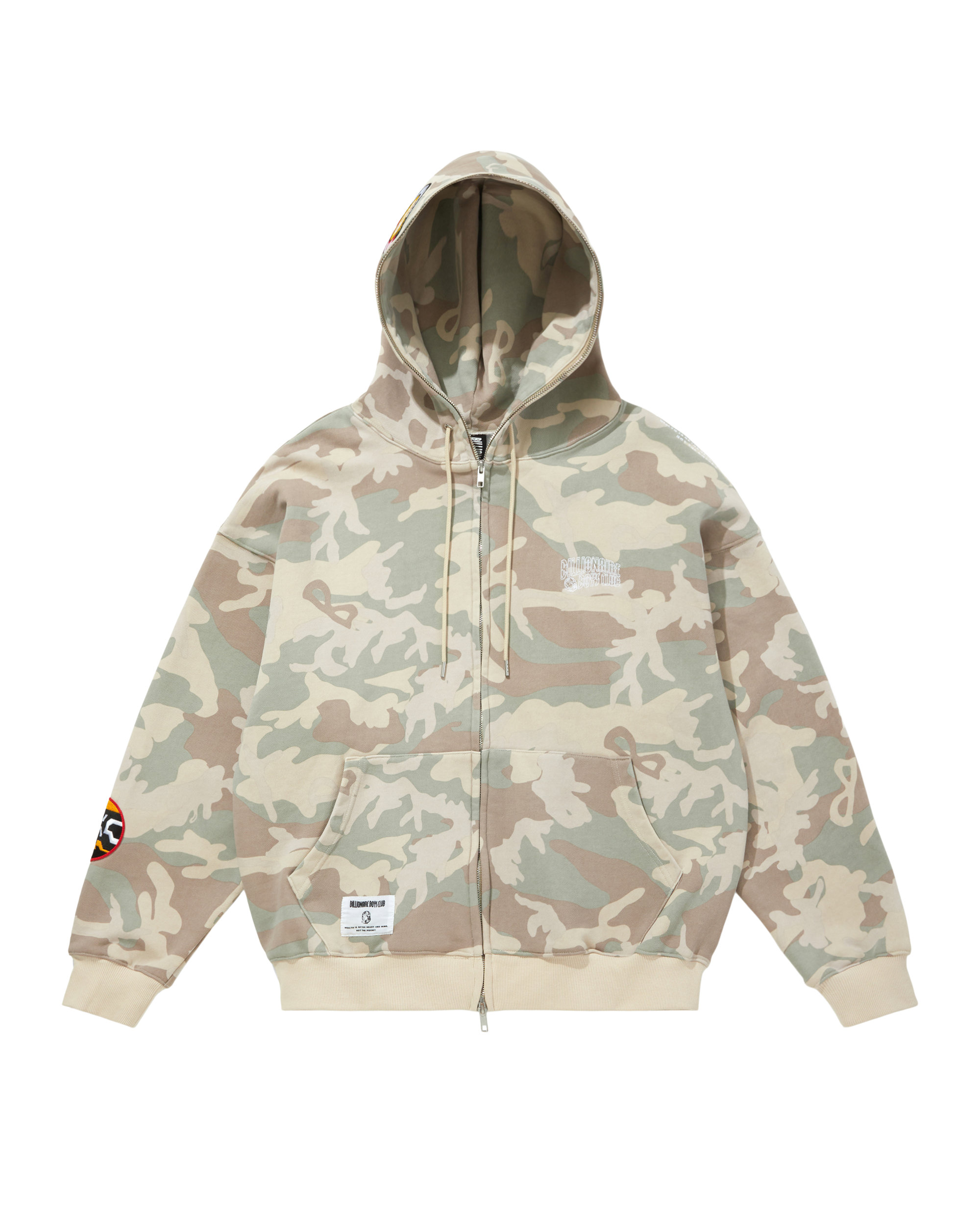 Cotton Full Zip Up Hoodie