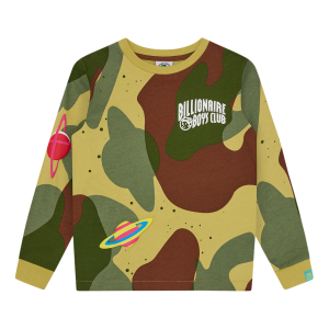 Kids Space Camo LS T-Shirt