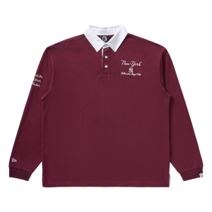 NY Yankees Long-Sleeve Rugby