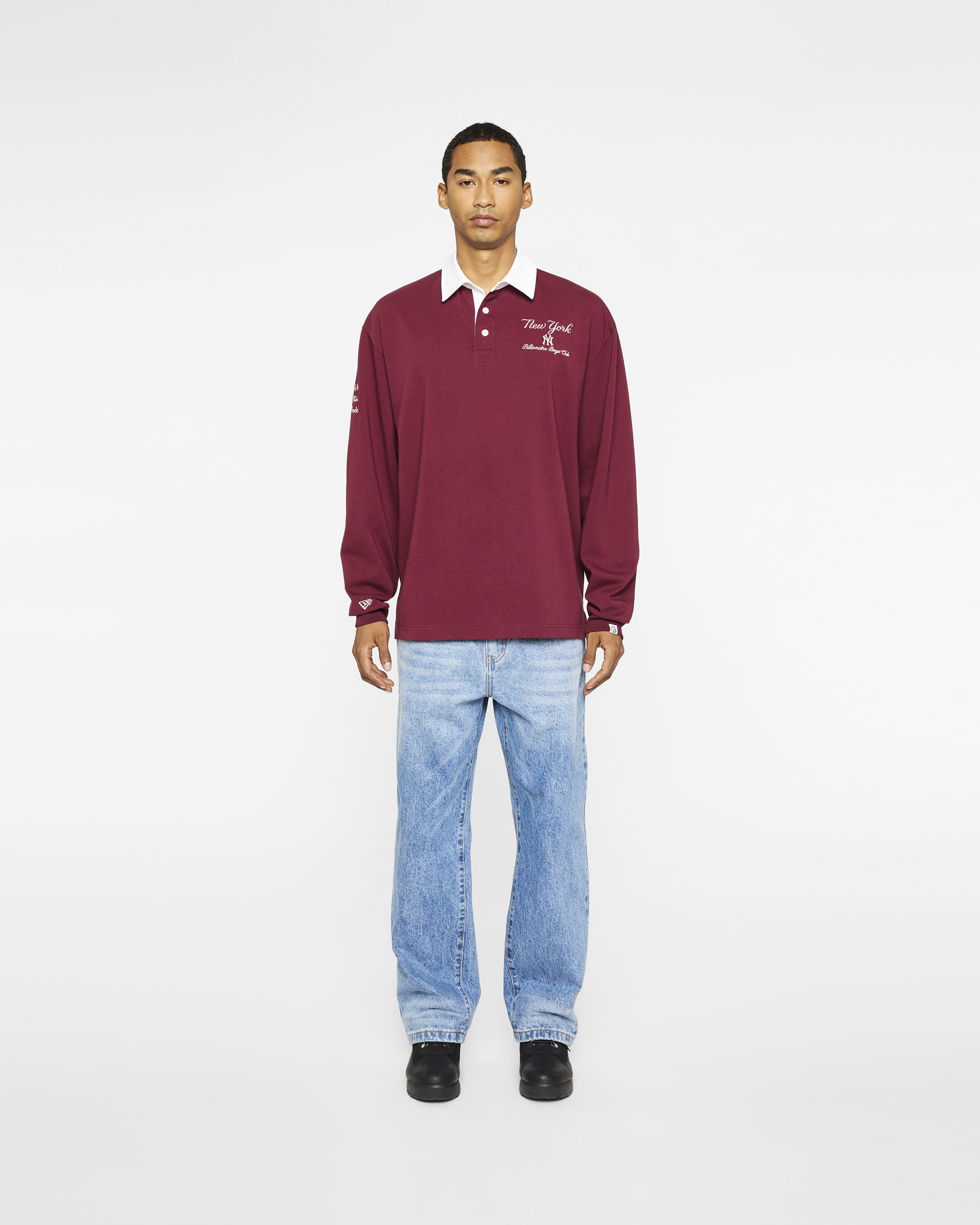 NY Yankees Long-Sleeve Rugby - Image 3