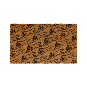 Repeat Running Dog Welcome Mat