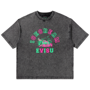 Icecream X Evisu Printed T-Shirt