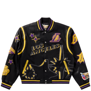 BBC X Jeff Hamilton Lakers Varsity Jacket