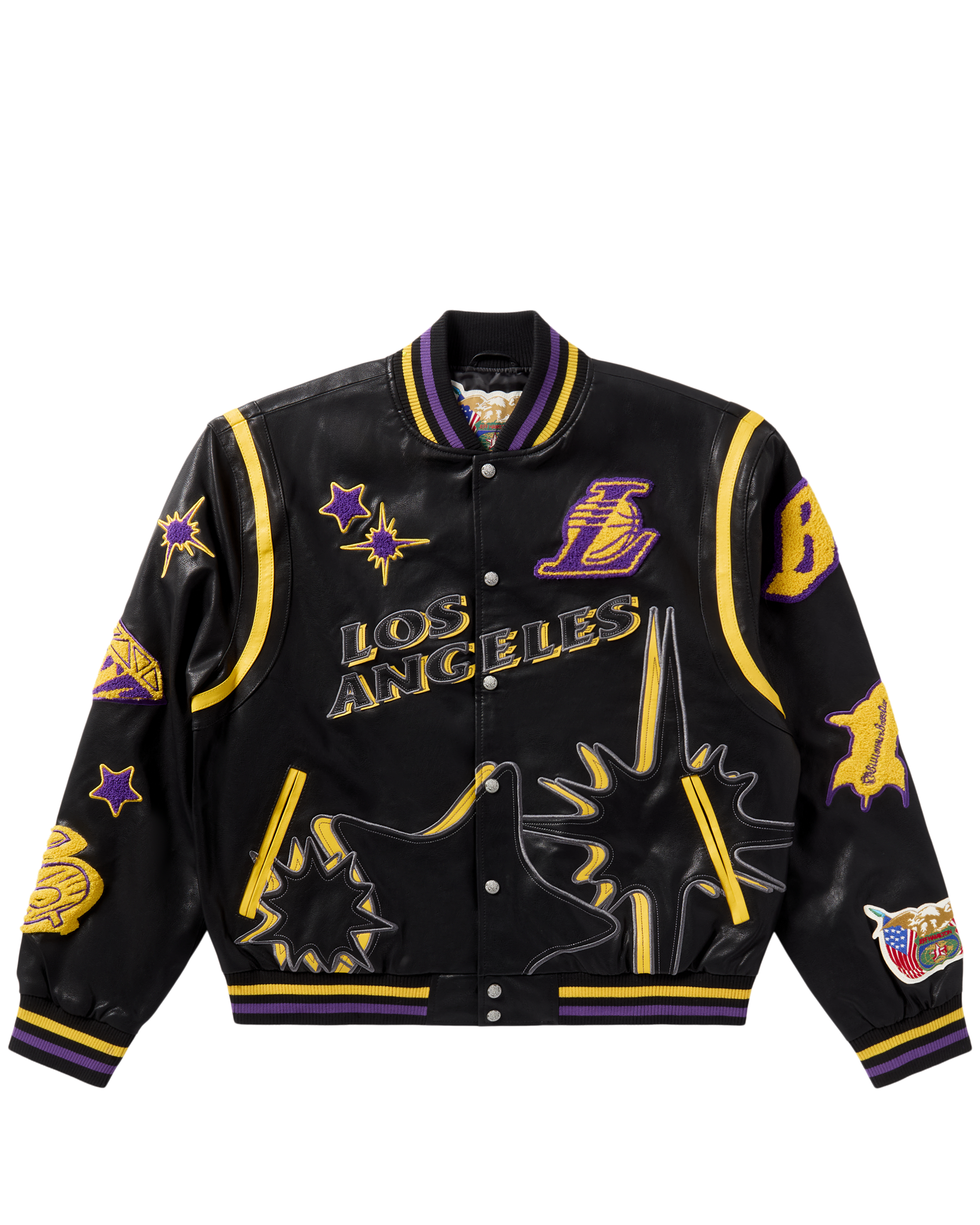 BBC X Jeff Hamilton Lakers Varsity Jacket