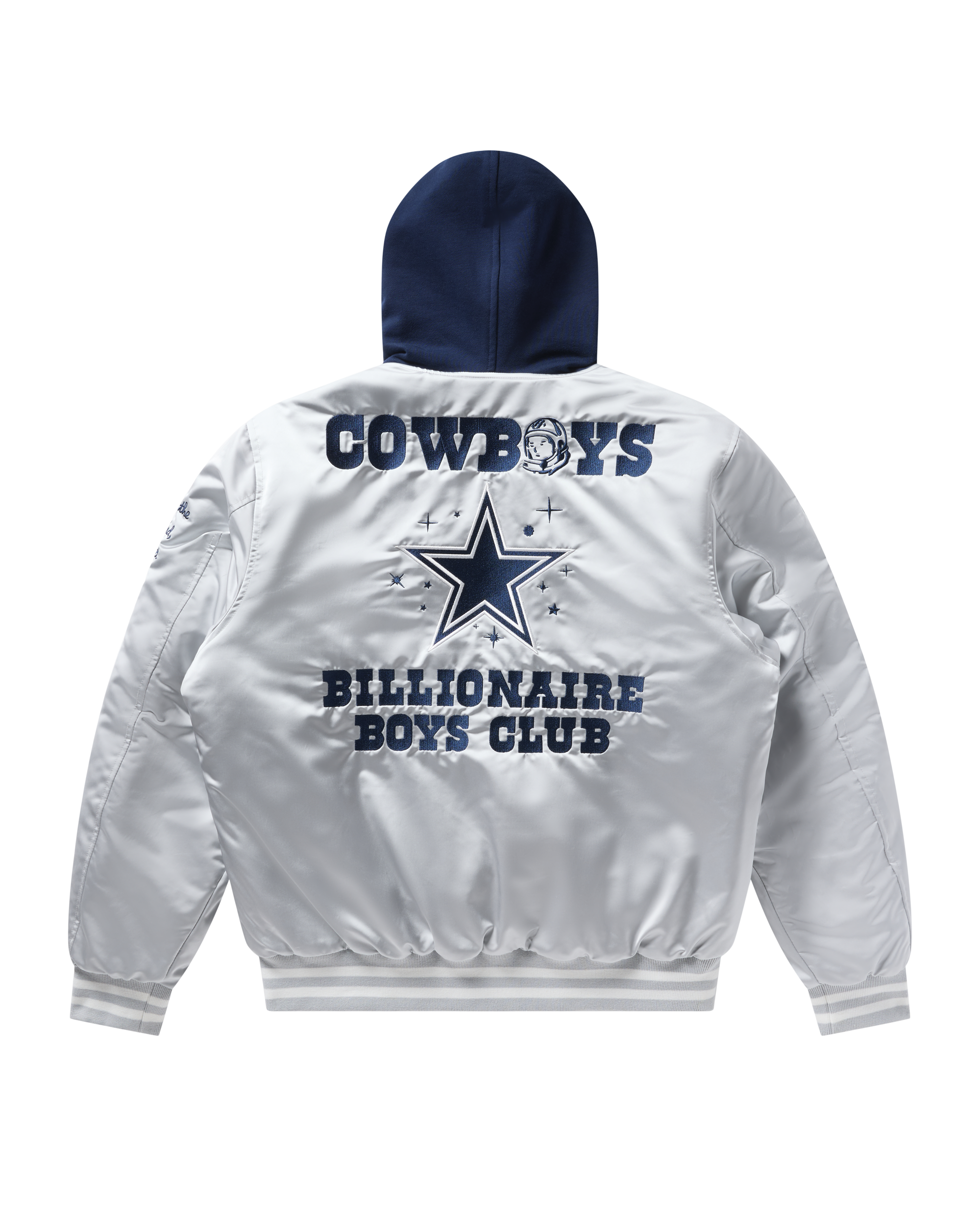 Dallas Cowboys Satin Jacket - Image 2
