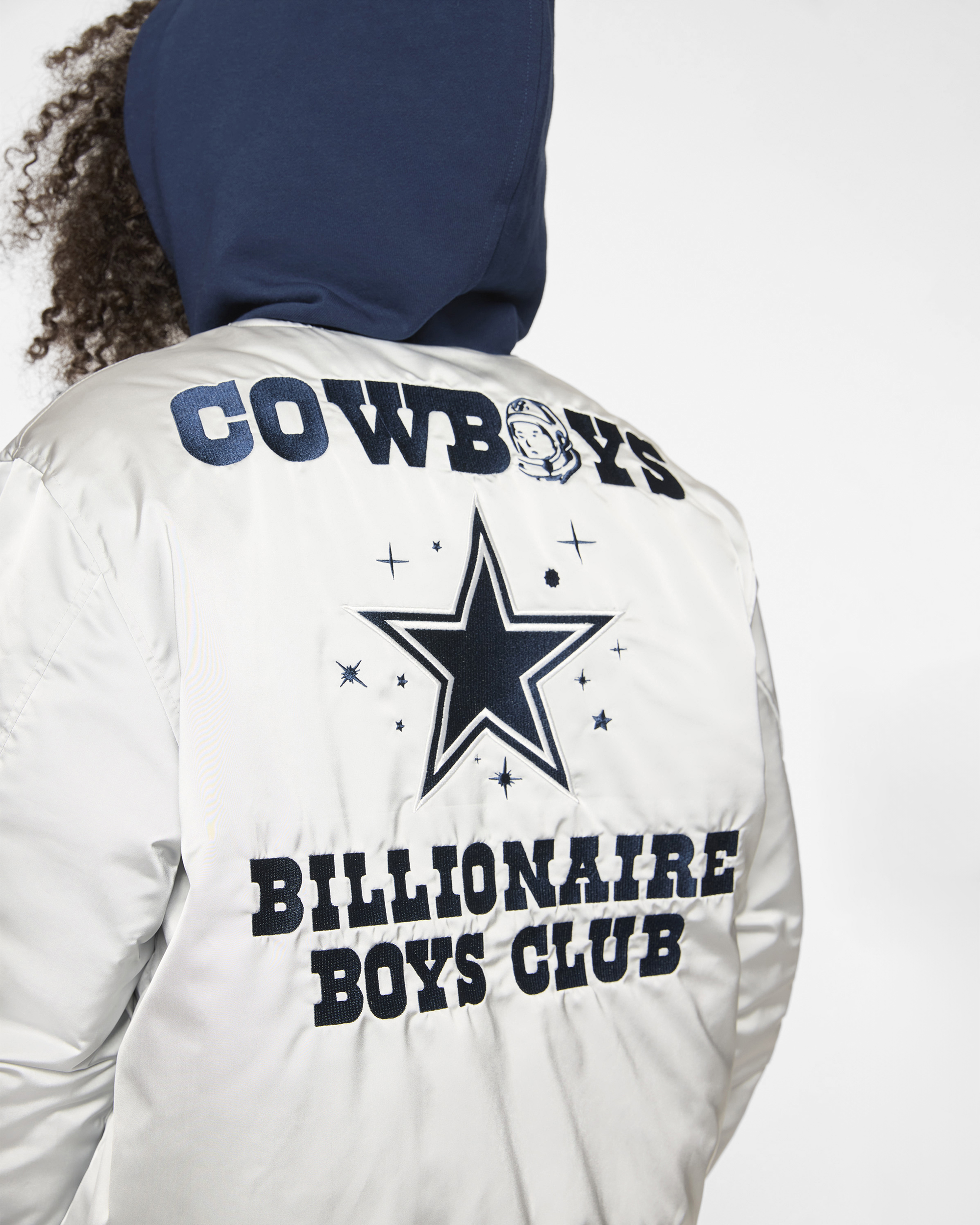 Dallas Cowboys Satin Jacket - Image 5