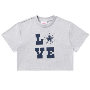 Womens Dallas Cowboys Cropped Tee