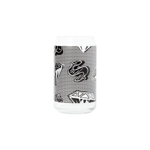 Diamonds & Dollars Soda Can Glass
