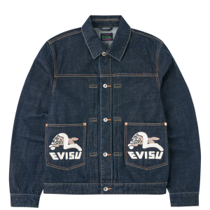 Seagull Print & Emb. Denim Jacket