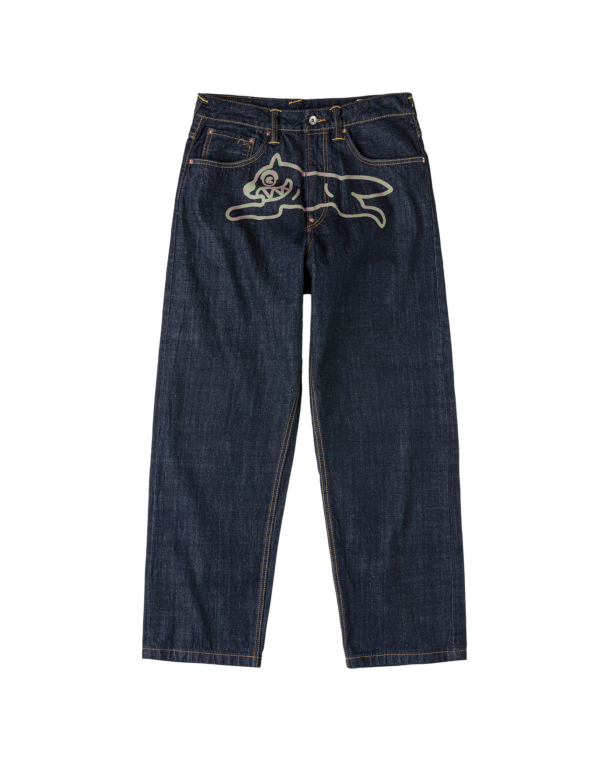 Daicock Printed Baggy Jeans