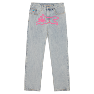 Running Dog Double Scoop Denim Pant