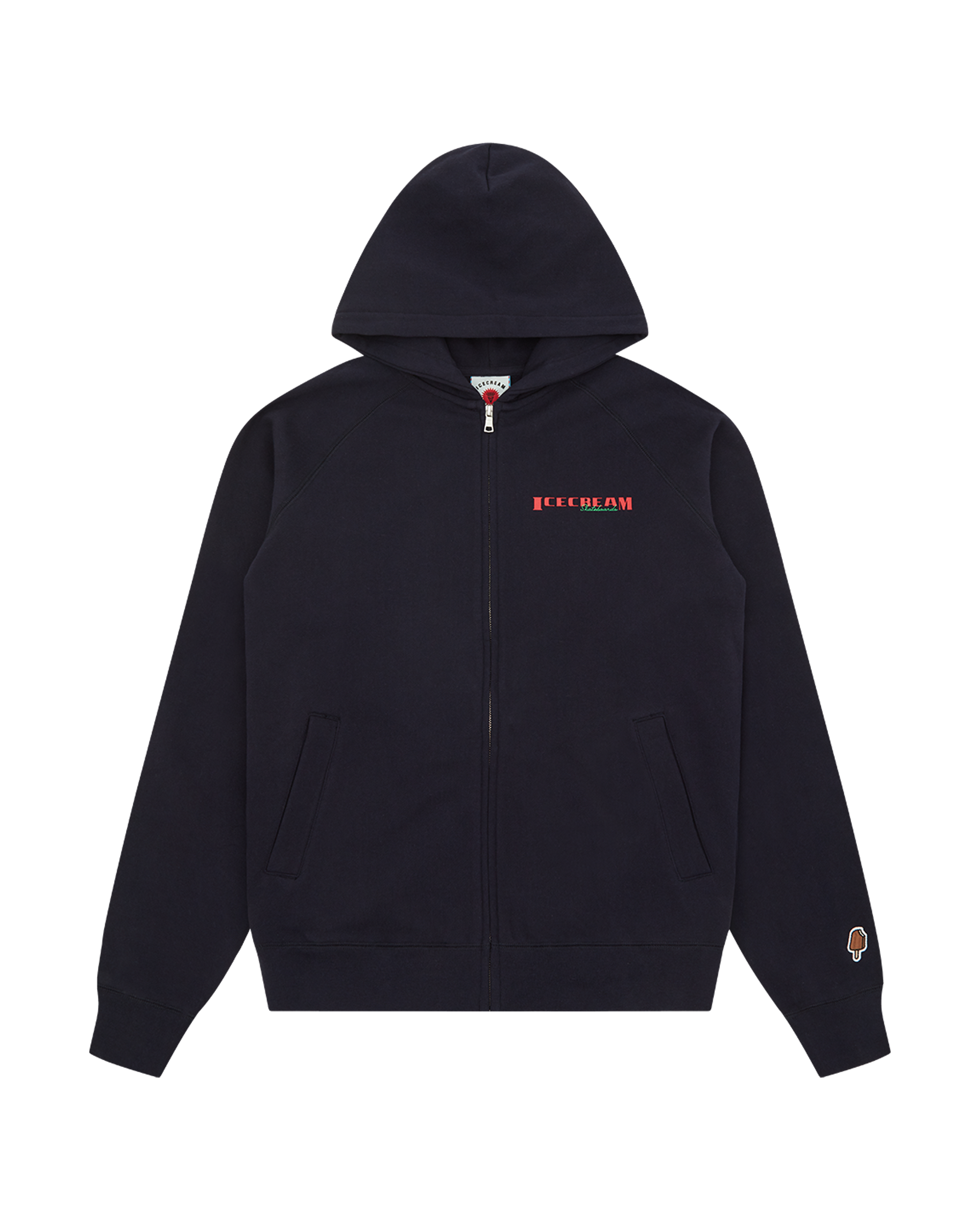Waitress Zip Through Hood