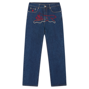 Crystal Running Dog Denim Pant