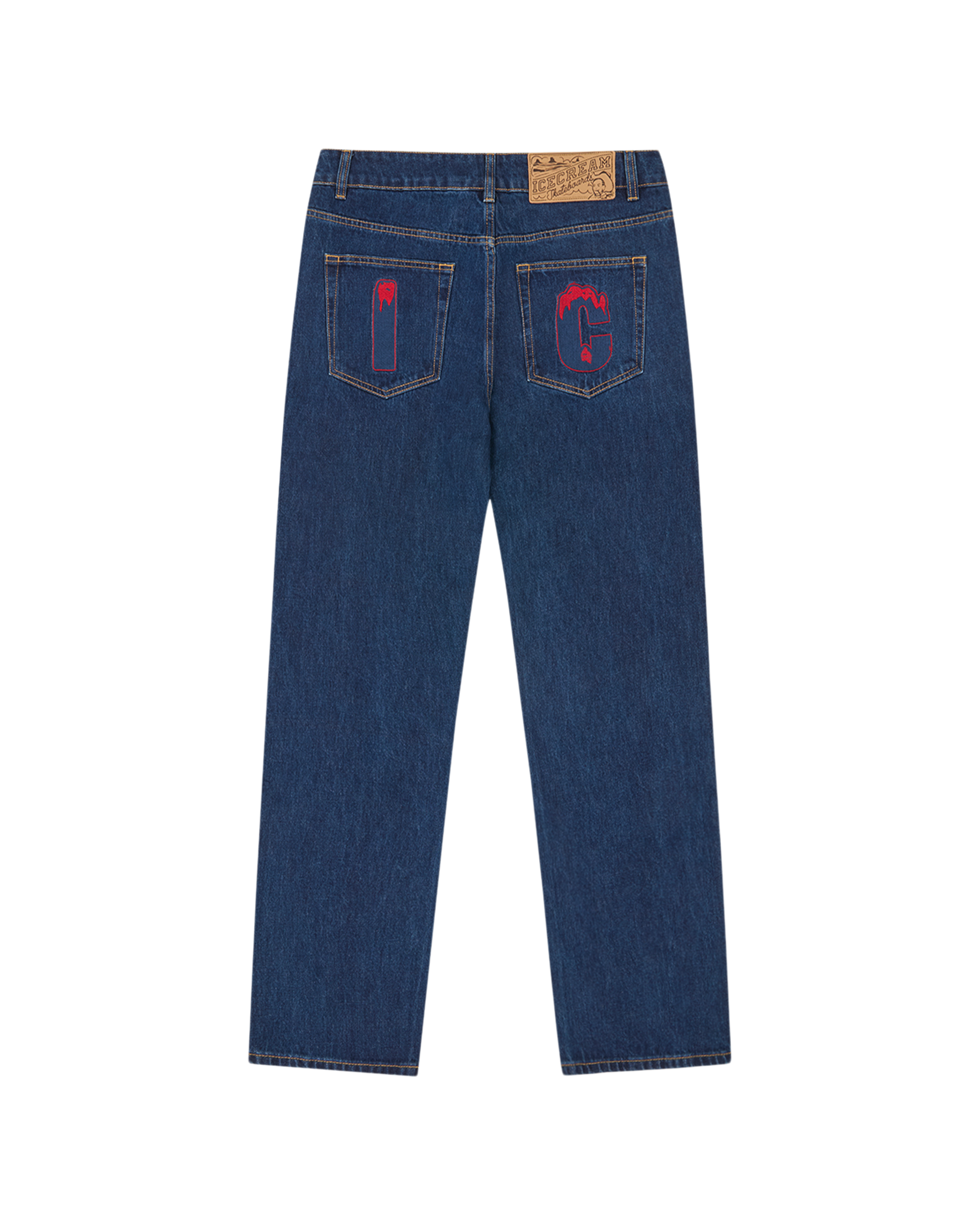 Crystal Running Dog Denim Pant - Image 2