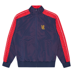 Soft Serve Layered Mesh Track Top