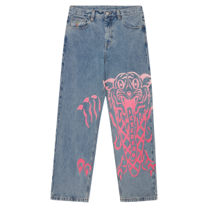 Tiger Triple Scoop Denim Pants