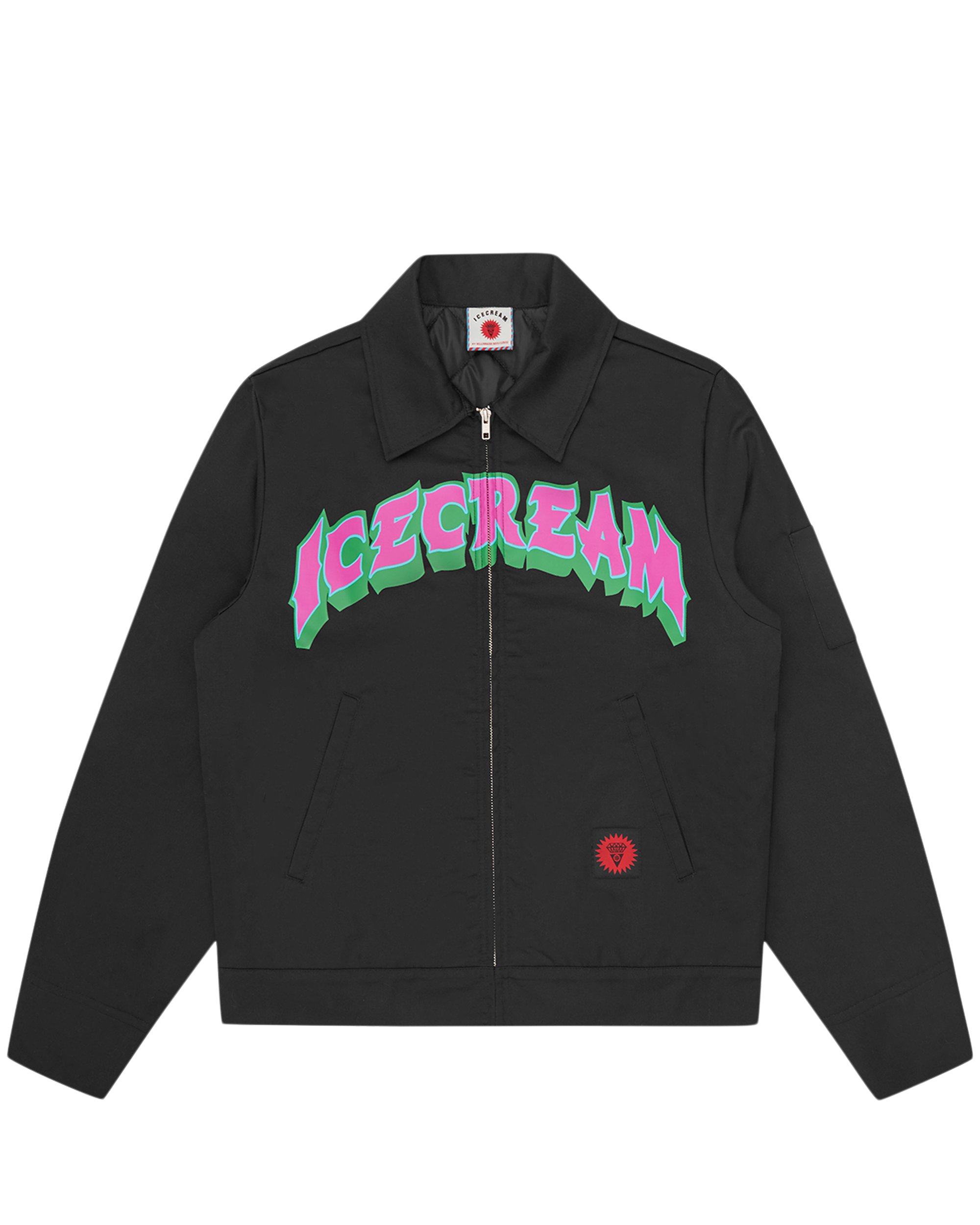 Icecream Quilted Work Jacket