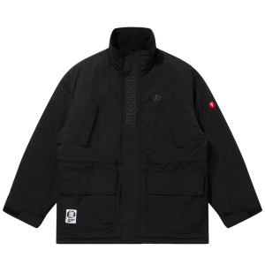 Embroidered Logo Nylon Coat
