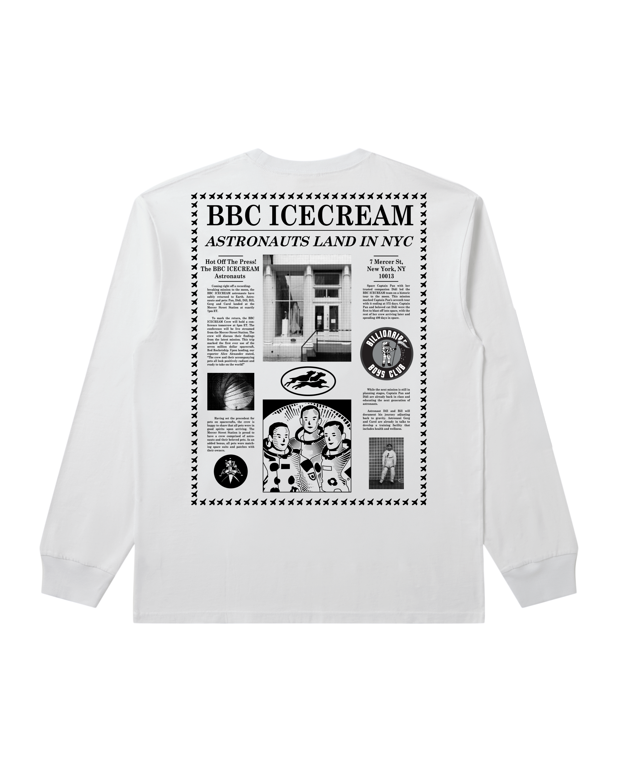 Newspaper LS Tee - Image 2